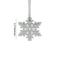 thumbnail image 3 of OAVQHLG3B Snowflake Christmas Tree Decorations Ornaments, Hanging Acrylic Crystal Snowflake Ornaments Christmas Tree Decor, Snowflake Star Crystal Christmas Ornaments Party Supplies, 3 of 6