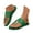 Green, variant on Flip Flops for Women Comfortable Thong Flat Sandals Summer Dress Beach Walking Shoes Brown 6.5