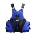 thumbnail image 4 of DYNWAVECA Adult Kayak Vest Multipurpose Life Jacket for Canoeing Water Sports Kayaking L dark blue, 4 of 10