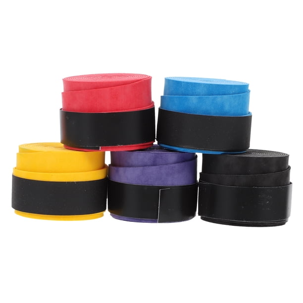 5pcs Racket Overgrips Anti-Slip Raqueta de tenis Overgrips Sweatband Grip Tape