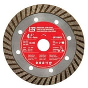 Grip Rite 4-1/2-In Wet Or Dry Turbo Diamond Circular Saw Blade