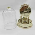 thumbnail image 4 of Classic Vintage Clock European Style Desk Antique Clock with Pendulum and Chime, 4 of 4
