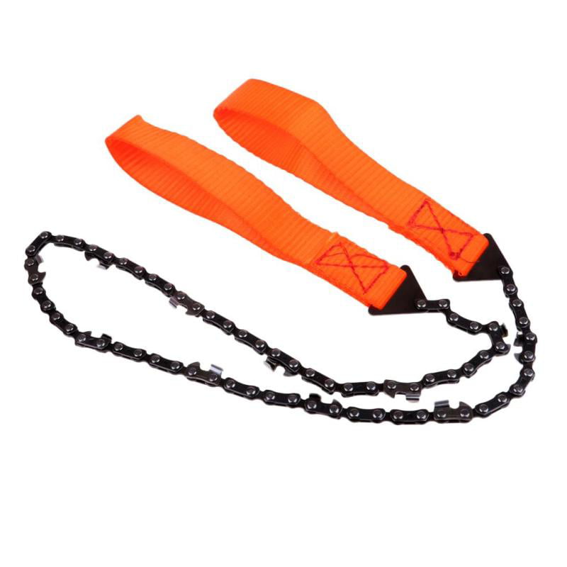 Pocket Wire Pocket Saw Chainsaw Emergency Outdoor Sports Survival Orange 