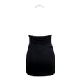 thumbnail image 6 of BRICH Lingerie Sets for Women Backless Lingerie Dress Nightgown Chemise Two Piece Fits Black XL, 6 of 6