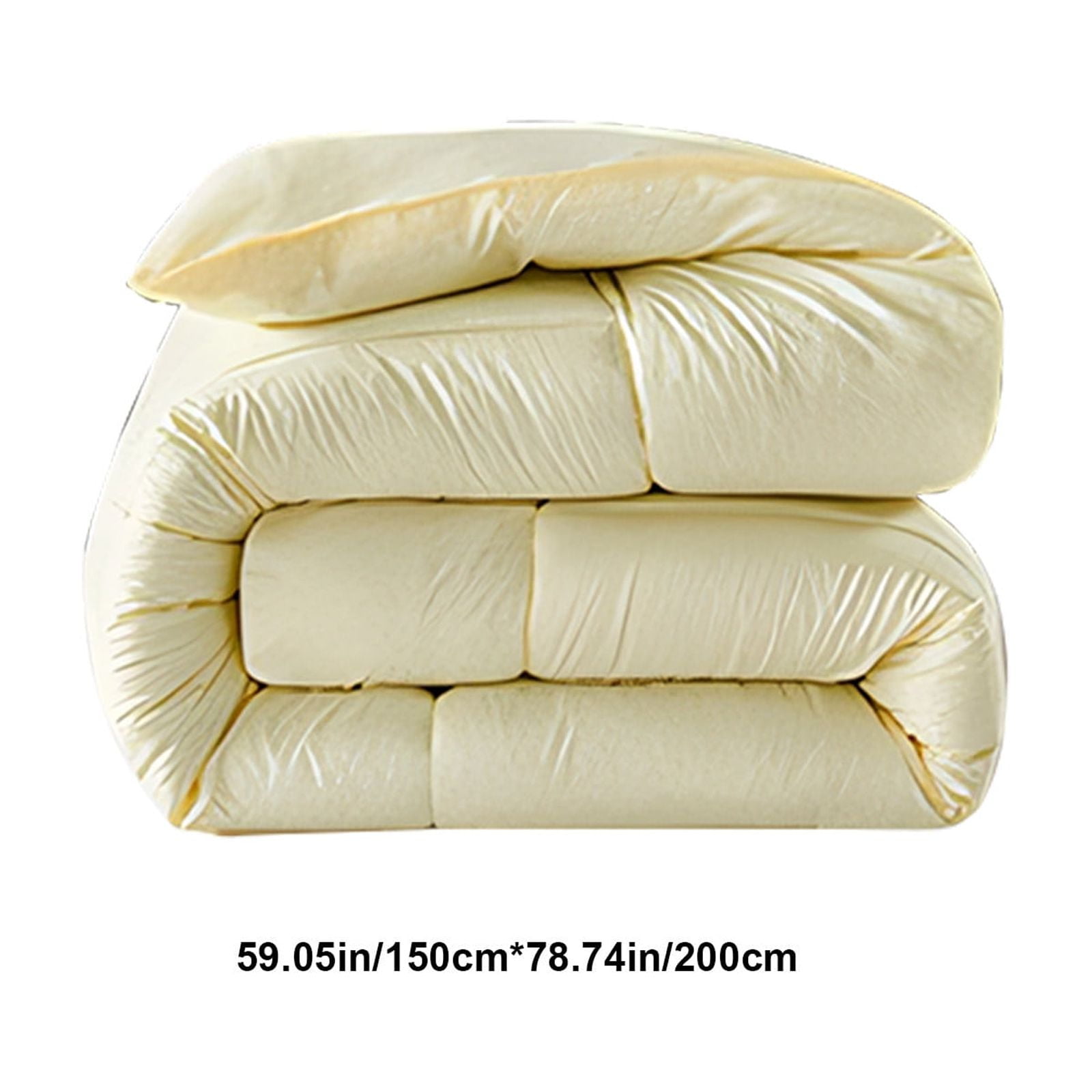 Openpig Home Fashions Light Weight Solid Microfiber Down Alternative All Season Comforter-Hypoallergenic Polyester Fill