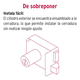 thumbnail image 4 of Cerradura Chapa De Sobreponer Seguridad Barra Puerta Izquierda Malubero Negro, 4 of 5