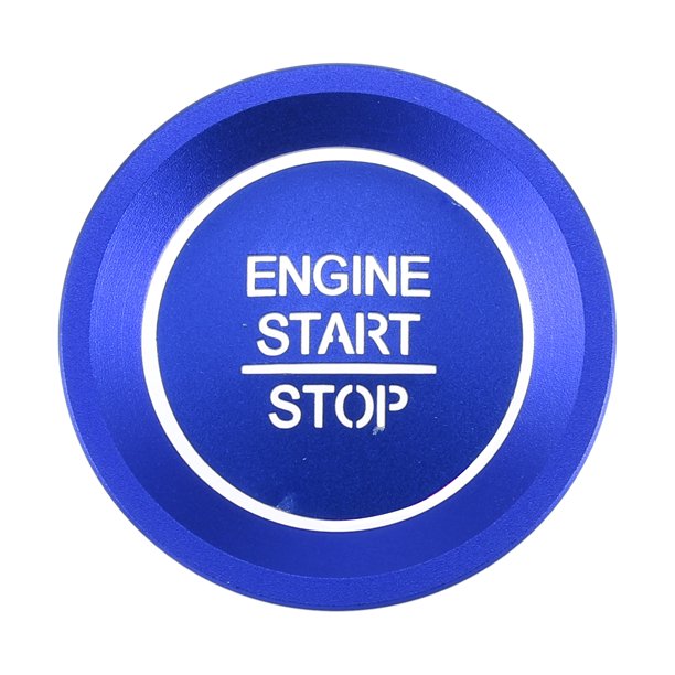 Motor Arranque Encendido Botón Pegatina para Honda Accord 2018-2022 Azul