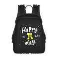thumbnail image 1 of Funny Mathematical Happy Pi Day Backpack,Large Capacity Travel Backpack,Laptop Backpack,Water Resistant Backpack For Women Men 3, 1 of 5