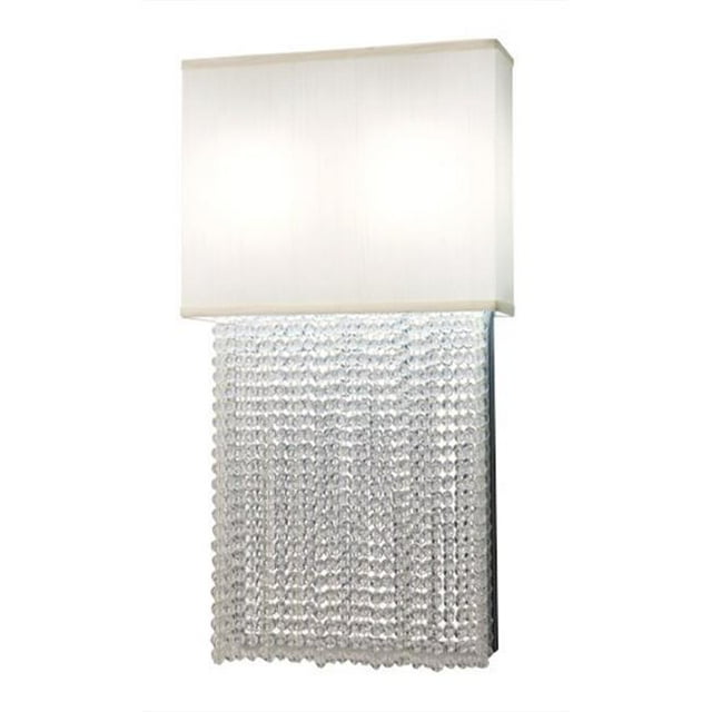 Meyda 137704 15 in. Francesca 2 Light Wall Sconce