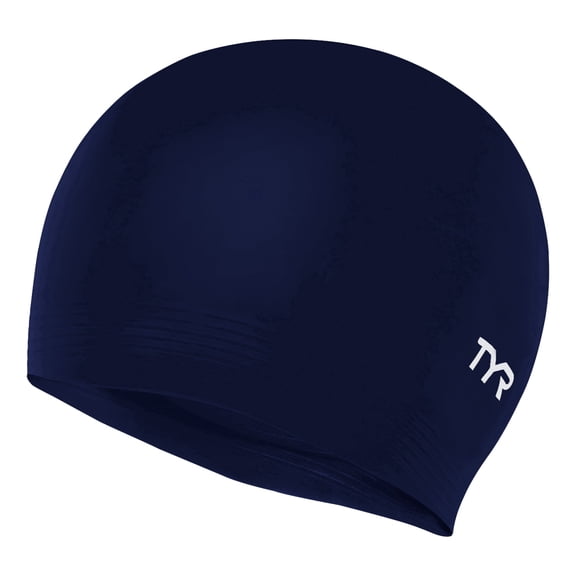 TYR Latex Adult Swim Cap - Training and Recreational Swimming Cap, Durable Latex Construction