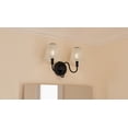 thumbnail image 4 of MCK8615MBK Quoizel Lighting McKinney - 2 Light Bath Vanity-11 Inch Tall and 15.5 Inch Wide-Matte Black Finish, 4 of 4