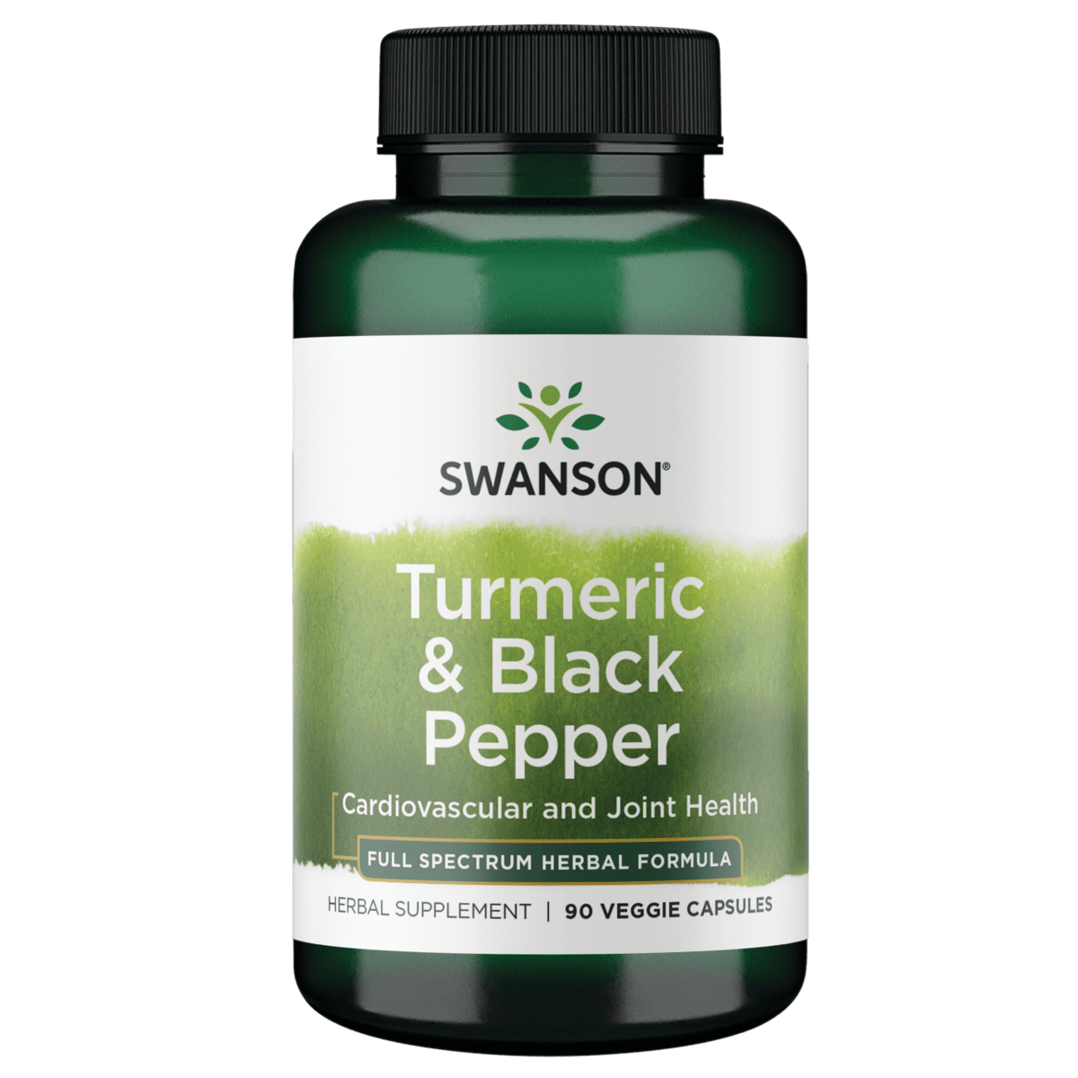 Swanson Turmeric & Black Pepper 90 Veg Caps
