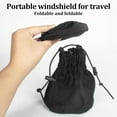 thumbnail image 3 of 1pc Hair Dryer Diffuser Sock Universal Diffuser Cover for Curly Hair Silver Hair Dryer Sock 3.9in with Elastic Band for Curly and Wavy Hair, 3 of 5