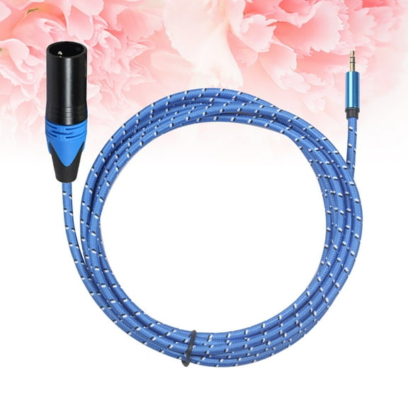 Masteelf  3 .5mm Cable Speaker Wire Adapter Jack 6 35mm Connecting