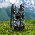thumbnail image 4 of Bolsa de pecho Hebilla de seguridad incorporada Bolsa de transporte para perros y mascotas Mochila (pájaro verde M) Likrtyny Libre de BPA, 4 of 7