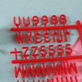 thumbnail image 5 of HEMLBOYW 4 Pieces Characters for Felt Letter Board Symbols sfor Changeable Felt Letter Boards s Holiday PP, 5 of 6