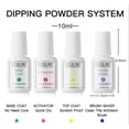 thumbnail image 3 of ROSALIND Dip Powder Kit para principiantes 6 colores Dipping Nail yeacher  Kit de belleza de uñas, 3 of 7