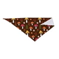 thumbnail image 4 of Easygdp Woodland Mushroom with Flowers and Berries Pet Scarf, Dog Triangle Scarf, Printing Dog Bib, Handkerchief Scarf for Small Medium Large Dogs Cats Pets, 4 of 9