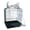Black, variant on 1904 3/4" Bar Spacing Open Dome Top Small Parrot Bird Cage - 20"x16" In Black