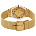 thumbnail image 3 of Swatch Generosity Gold Dial Ladies Mesh Watch SFK355M, 3 of 3