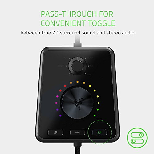 Restored Razer RZ04-02070100-R3U1 Tiamat 7.1 V2 Analog/Digital