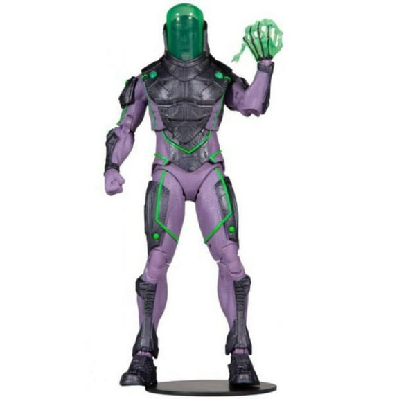 McFarlane Toys DC Multiverse: Jokerbot Series Blight Action Figure, 7 Inches, Translucent, Purple