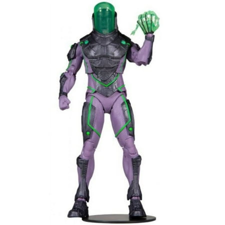 McFarlane Toys DC Multiverse: Jokerbot Series Blight Action Figure, 7 Inches, Translucent, Purple