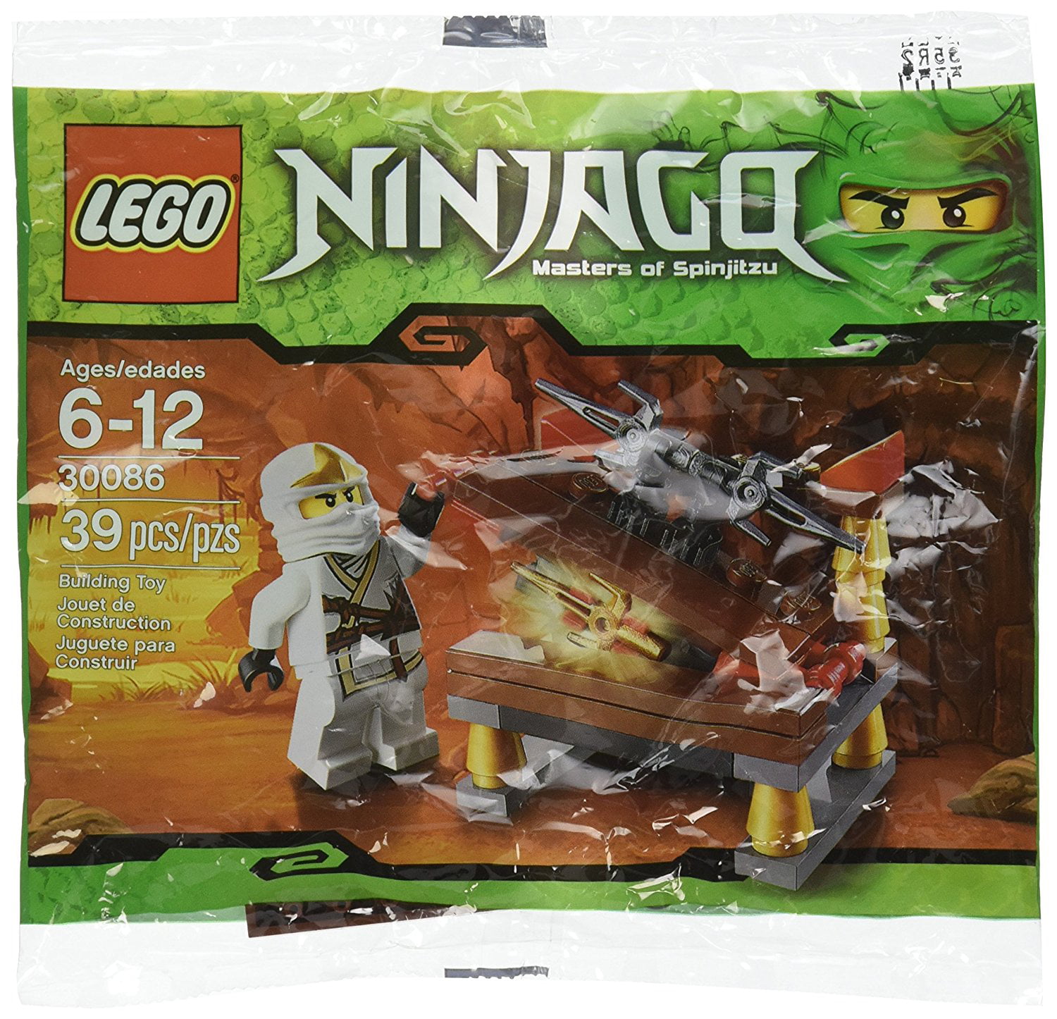 LEGO Ninjago Minifigure Set - Hidden Sword with Zane ZX ...