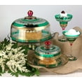 thumbnail image 5 of Moroccan Mosaic Garland Christmas Lg Cake Dome, 5 of 5