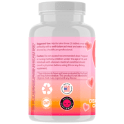 Better Booty Creatine Complex Tablets for Women, Premium Creatina Monohydrate, Glute Builder Supplement, 45ct (2-Pack)