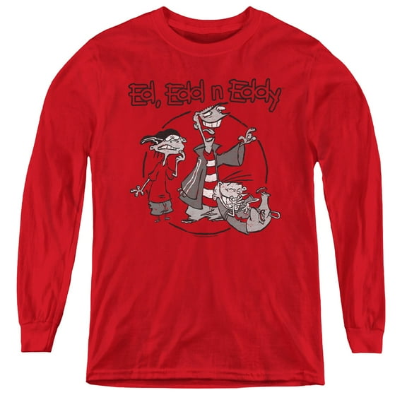 Ed Edd N Eddy - Gang - Youth Long Sleeve Shirt - Medium