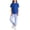 Blue, variant on Cethrio Girls Cotton Outfit Sets, 2 Piece Short Sleeve Summer T-shirts and Joggers Sets Light Blue Size 7-8 T