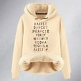 thumbnail image 3 of Dasher Dancer Prancer Vixen Tequila Blitzen Hoodies for Women Heavyweight Christmas Hooded Sweatshirt Pullover, 3 of 5