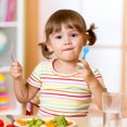 thumbnail image 2 of 2 Sets Baby Utensils Baby Self Feeding Fork Toddler Training Fork Baby Training Spoon with Storage Box, 2 of 6