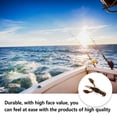 thumbnail image 3 of Soidarity Paquete de 10 cebos de pesca de agua salada falsa, agua dulce, señuelo de agua de mar, portátil, para exteriores, río, mar, lago, aparejos de Pescar Marron oscuro Soidarity OD028702-02, 3 of 6