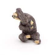 papo sloth figure, multicolor