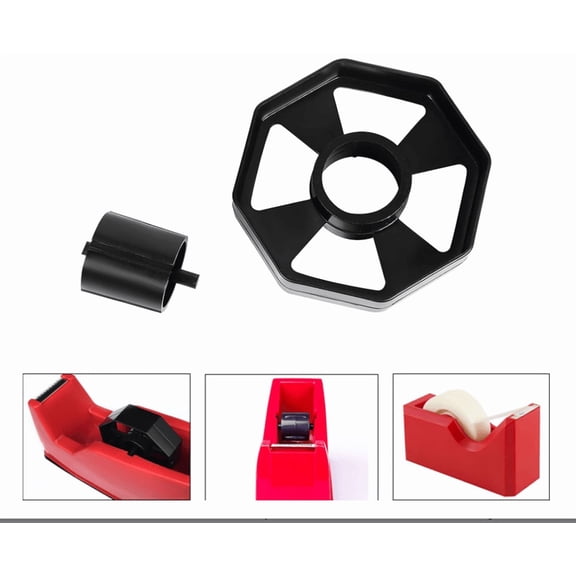 Kieccall Adhesive Tape Roll Set Masking Tape Dispenser Pack Craft Office Gift Organization