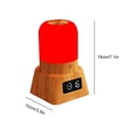 thumbnail image 3 of 670nm Red Light Therapy Sleep Lamp, Rechargeable Red Night Light Desk Lamp for Enhanced Sleep Quality, Reduce Eye Strain, Ideal for Bedroom, Nursery & Reading, 3 of 8