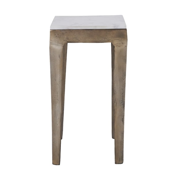 Renwil Abby Side Table In Cream Color
