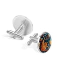 thumbnail image 3 of Arabic Teapot Elegant Shirt Cufflinks Set for Men, Stainless Steel, for Formal Occasions, 3 of 6