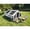 Army Green + Polyester, variant on 9.8FT Oxford Bell Tent for 3-4 Person Camping, Waterproof Glamping Yurt Tent with Stove Jack, 4 Season Hot Tent Shelter with Mesh Windows, Lightweight Outdoor Family Camping Tent