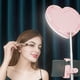 thumbnail image 4 of Anillo de Luz Led En Forma de Corazón con Soporte para Teléfono, Brillo Ajustable, Diseño Plegable y Portátil, Perfecto para Selfies, Maquillaje y Transmisión En Vivo, Alimentación Por Usb, 70 Cuenta, 4 of 7