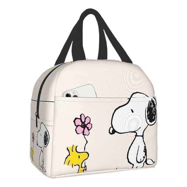 Bolsa De Almuerzo Snoopy Nombre Del Diseño Floreado Color Picture Color .