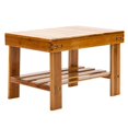 thumbnail image 2 of Children Bench Stool Bamboo Wood Color Kitchen Bedroom Kids Learning Dining Small Chairs, 2 of 6