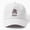 White, variant on Mom Life Softball Messy Bun Baseball Cap, Sports Mom Hat Style