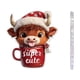 thumbnail image 1 of Christmas Cup 2D Flat Acrylic Ornaments Christmas Holiday Decorations Gifts For Children, 1 of 3