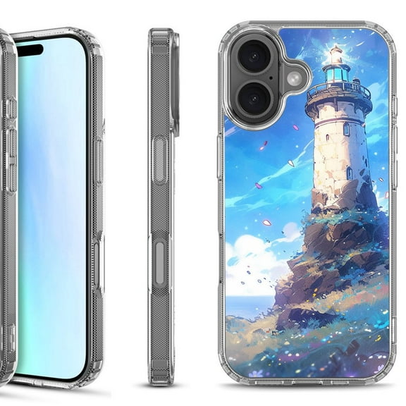 For iPhone 17 Shockproof Protective Phone Case, by OneToughShield - Beacon Sky