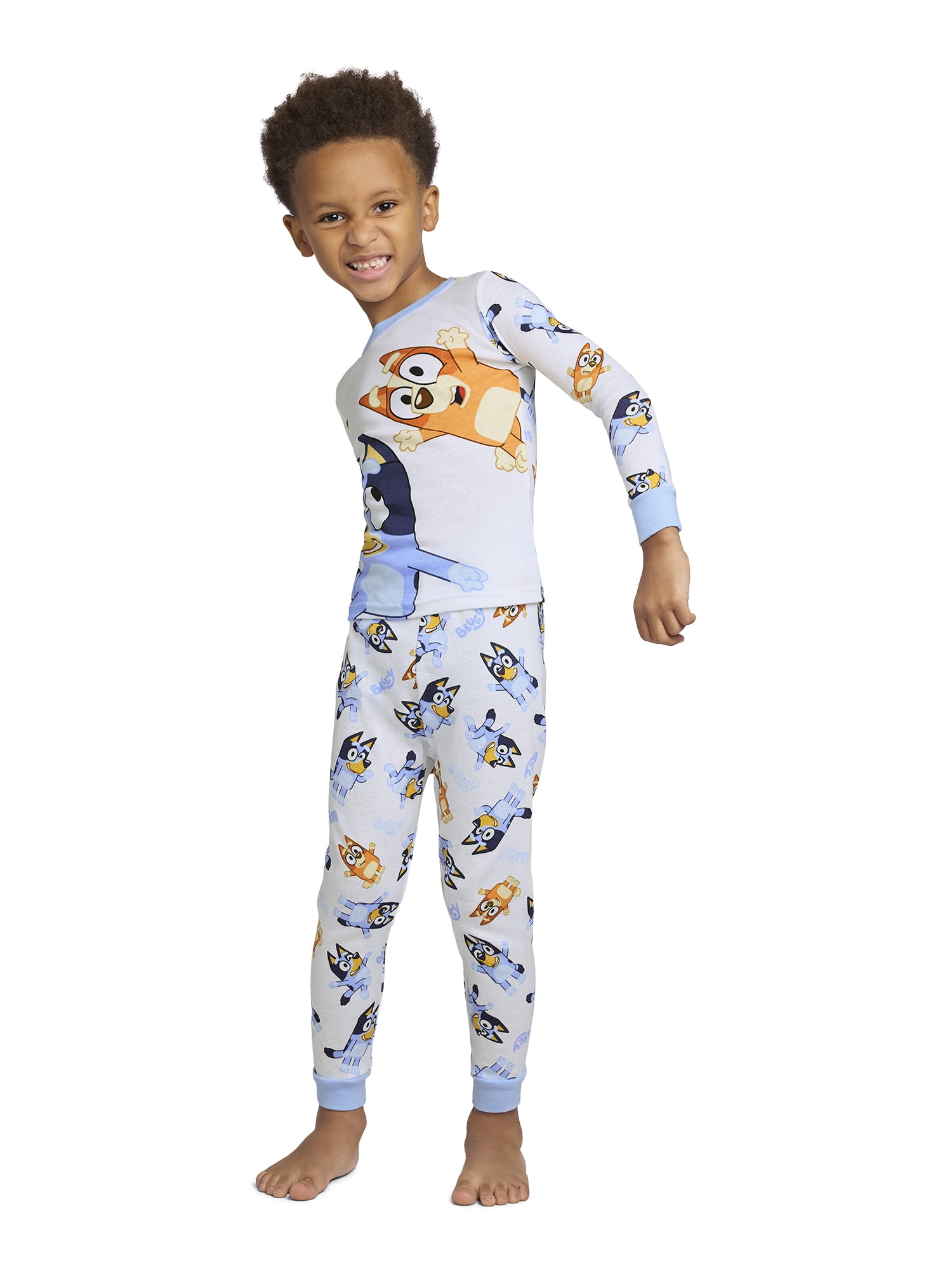 Character Toddler Long Sleeve Shirt and Pants Pajama Set, 2-Piece, Sizes 12M-5T
