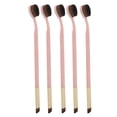 thumbnail image 1 of Brocha de maquillaje de doble punta NikouMX 5 piezas cepillo de dientes cepillo de base cepillo de maquillaje cepillo corrector, 1 of 8