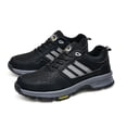 thumbnail image 3 of Men's Work Safety Shoes Lightweight Comfortable Industrial Construction Work Boots Non Slip Indestructible Sneakers, 3 of 7